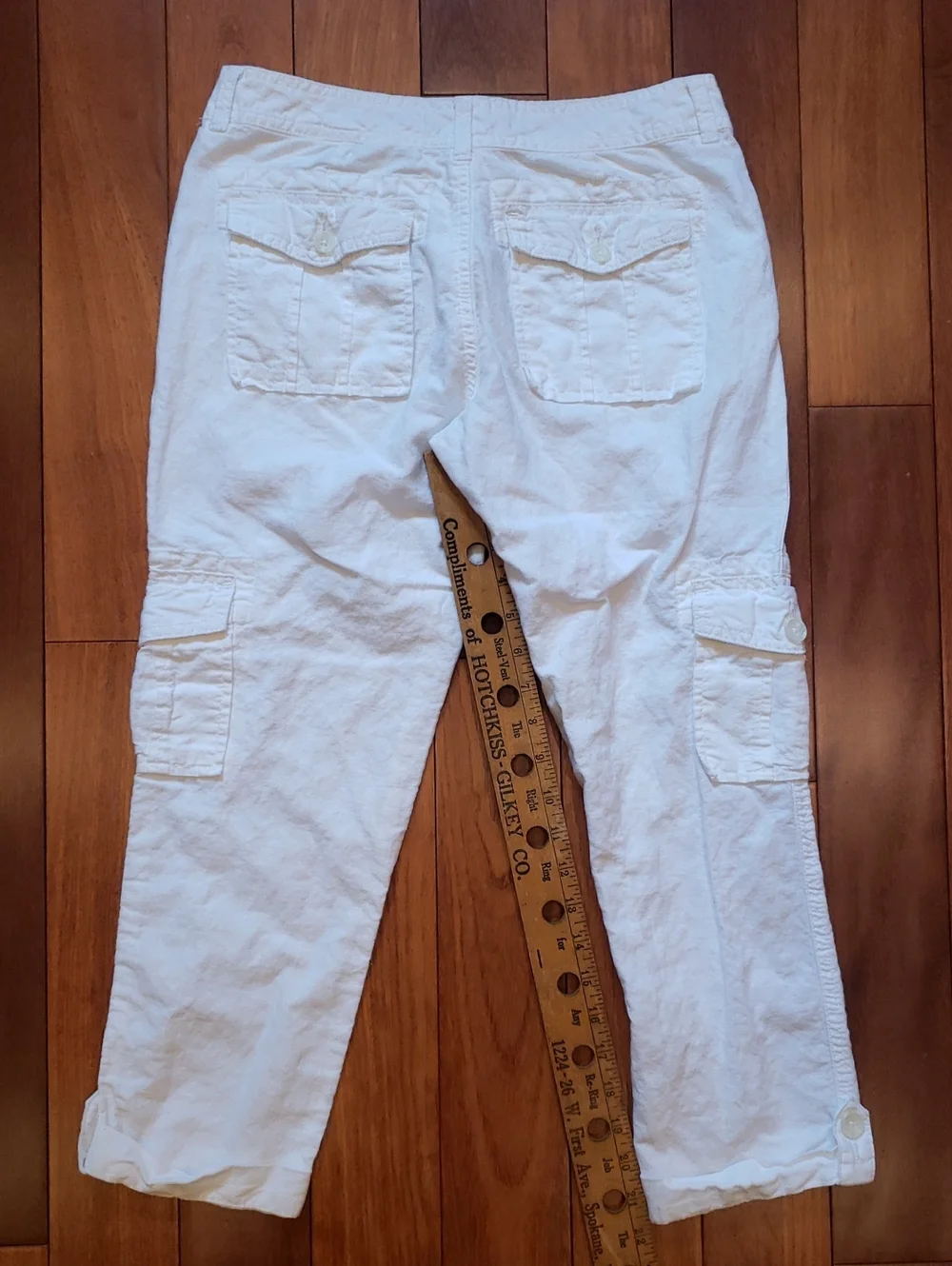 Banana Republic Women's size 0 Martin Fit Capri Cargo Pants